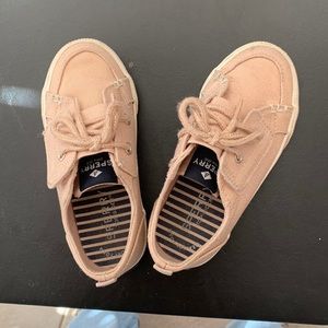 Sperry size 10 pink girl topsiders